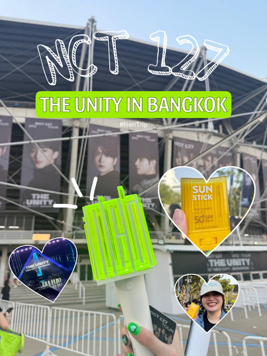 [NeriTrip] พกกันแดด Sun Stick ไปท้าแดดที่คอนเสิร์ต NCT 127 THE UNITY IN BANGKOK ☀